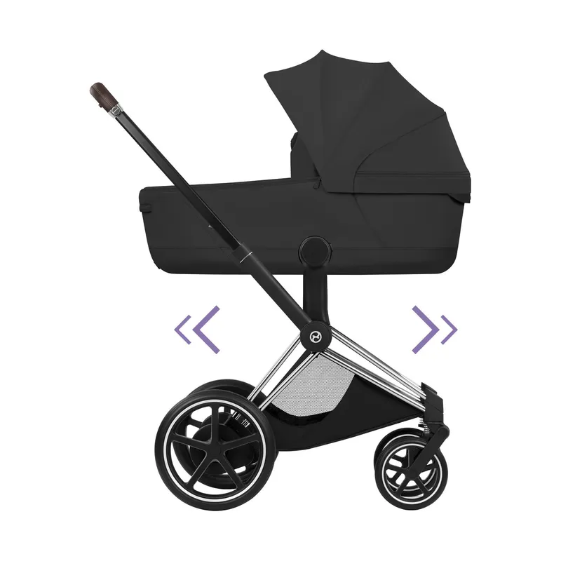Cybex Kinderwagen 2-in-1 - e-Priam 5 Style - Chrome Brown Frame