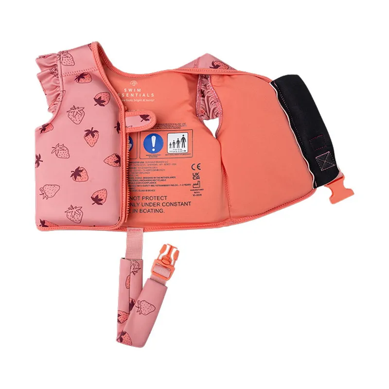 Swim Essentials Schwimmweste - Strawberry Fields - 1-2 Jahre - 11-15 kg
