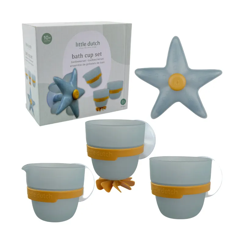 Little Dutch Wand-Badebecher – Seestern