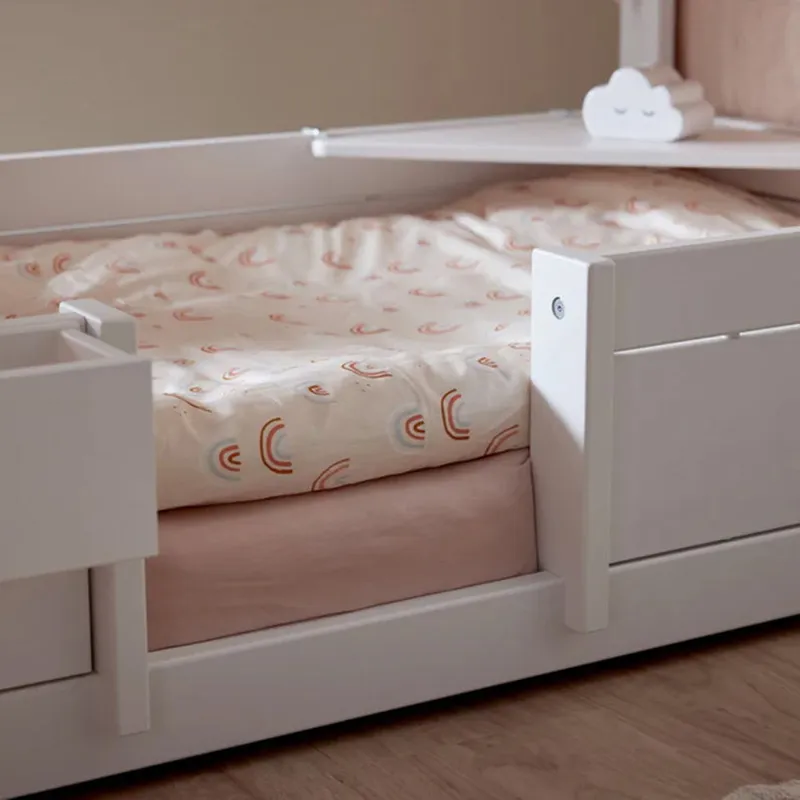 LIFETIME Kidsroom Hausbett 4‑In‑1 – Premium Lattenrost