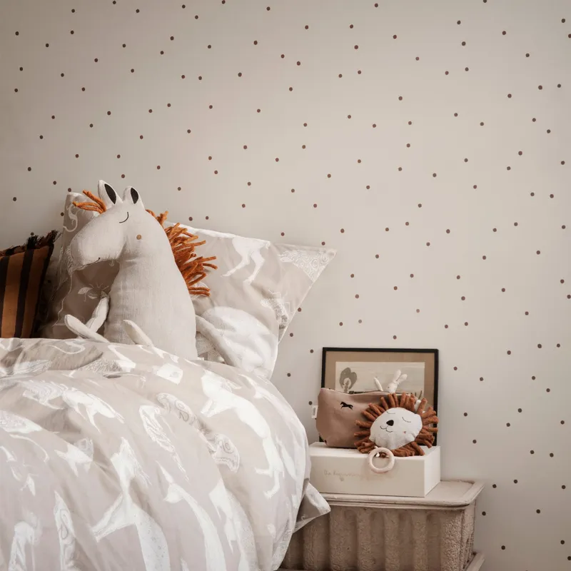 Ferm Living Dot Tapete Off-White