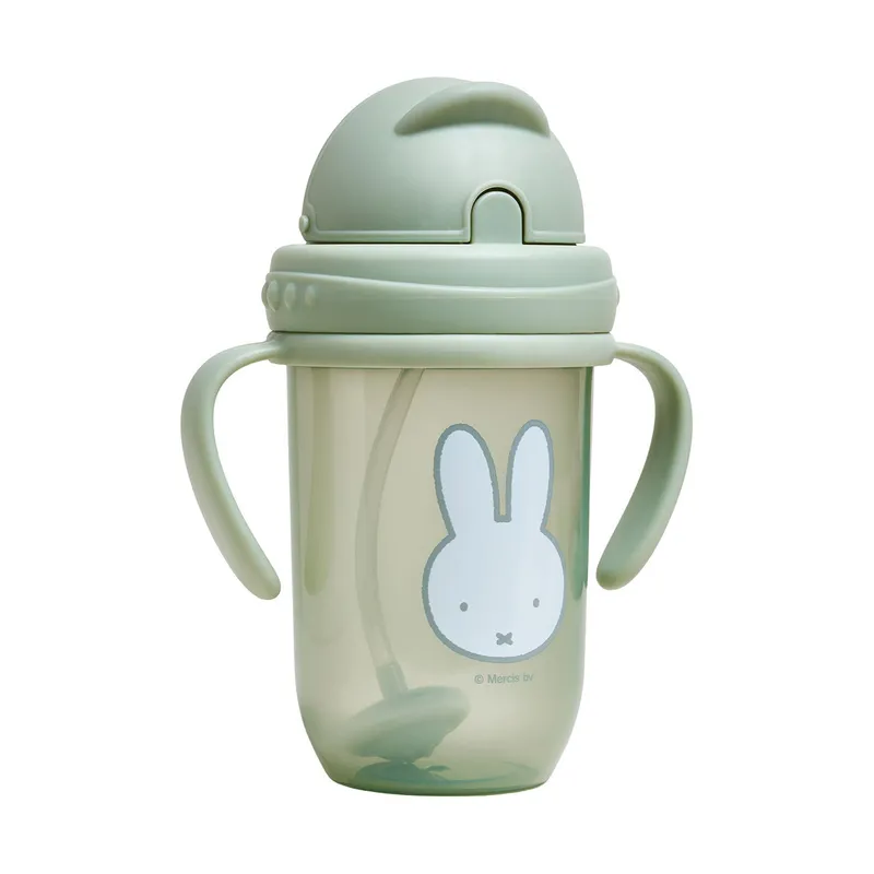 Koko Strohhalmbecher mit Henkeln - Miffy - 260 ml - Green