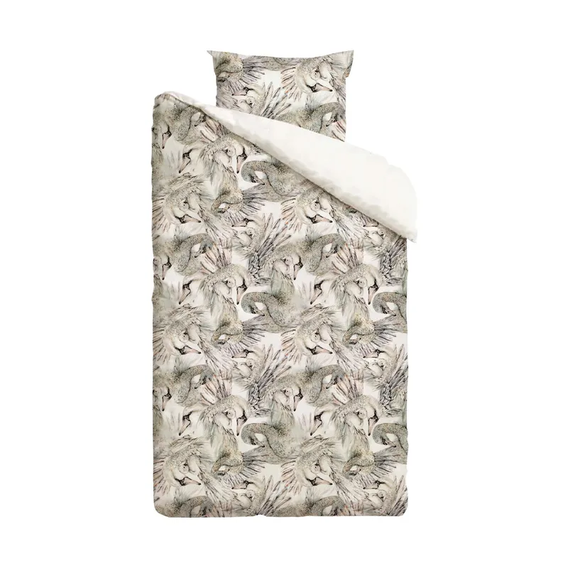 Mies & Co Under My Wings Junior Bettbezug Offwhite 120 x 150 cm