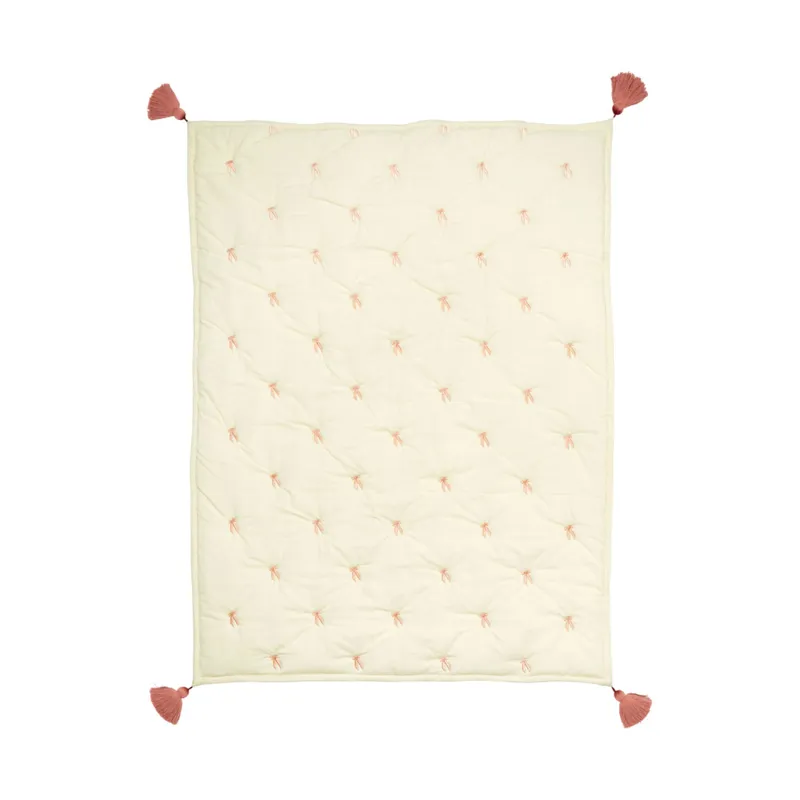 Cam Cam Copenhagen Decke – Schleifen – Bestickt