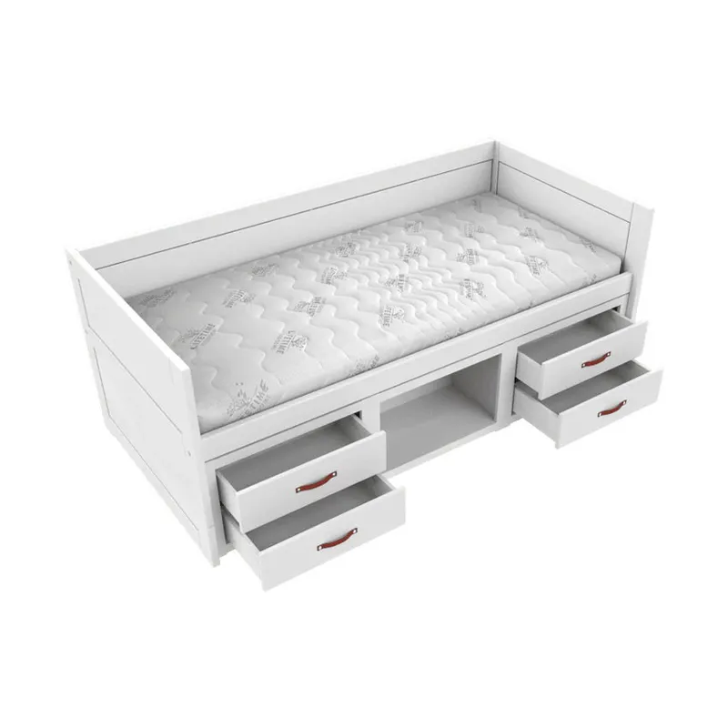 LIFETIME Kojenbett mit Stauraum – Weiß