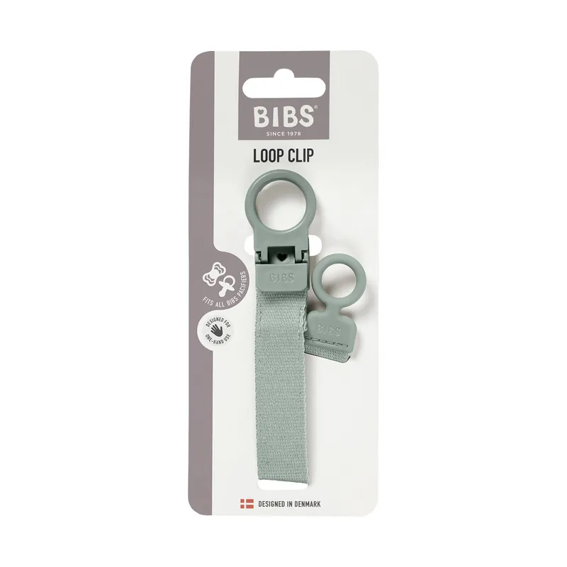 BIBS Clip Loop Schnullerkette - Sage