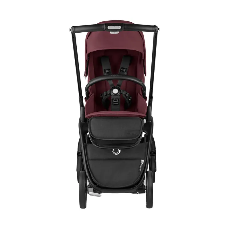 Bugaboo Dragonfly Kinderwagen - Black / Dark Cherry