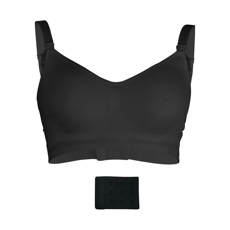 Carriwell nahtloser Still-BH Schwarz Gr. M