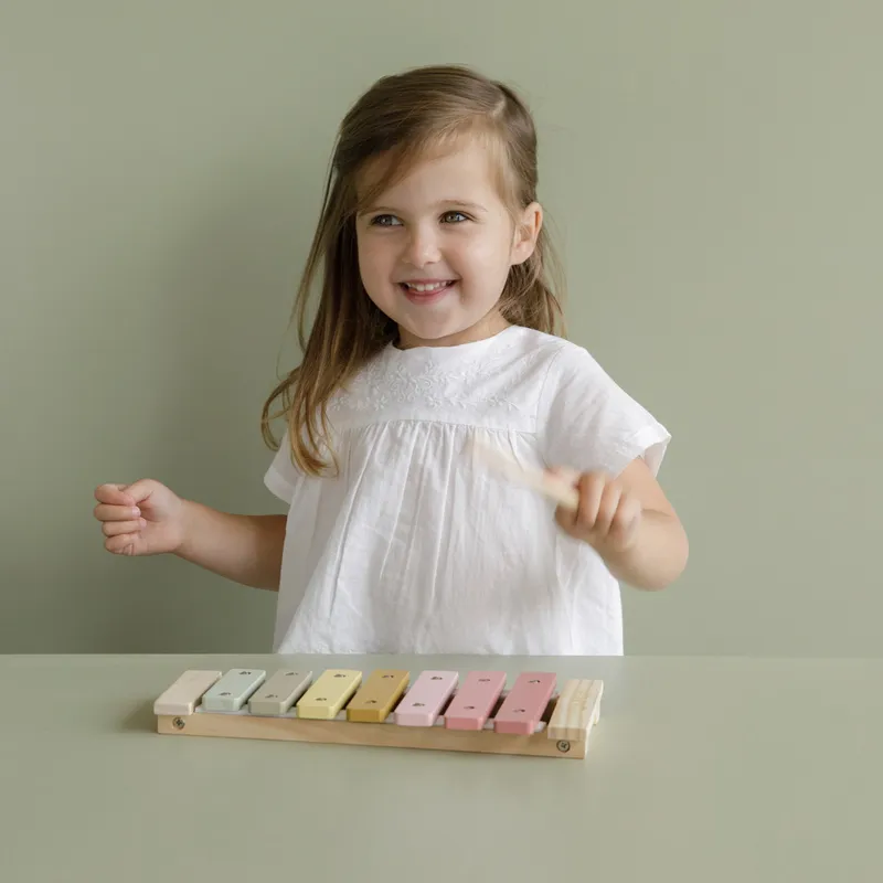 Little Dutch Holz Xylophon Pink