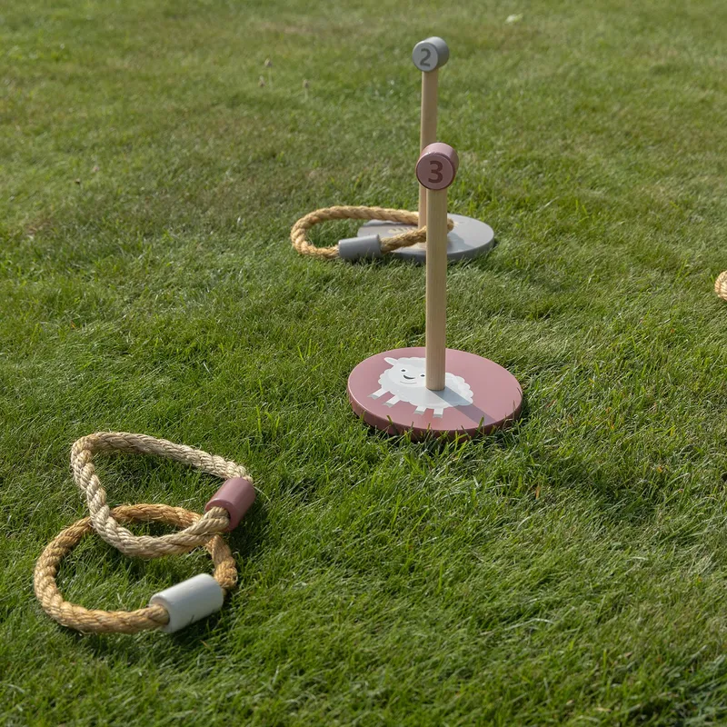 Jep! Kids Ringwurfspiel - Taupe / Pink