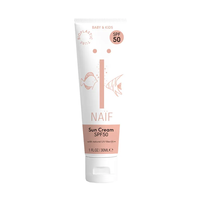 Naïf Zonnebrandcrème voor Baby & Kids Factor 50  P062
