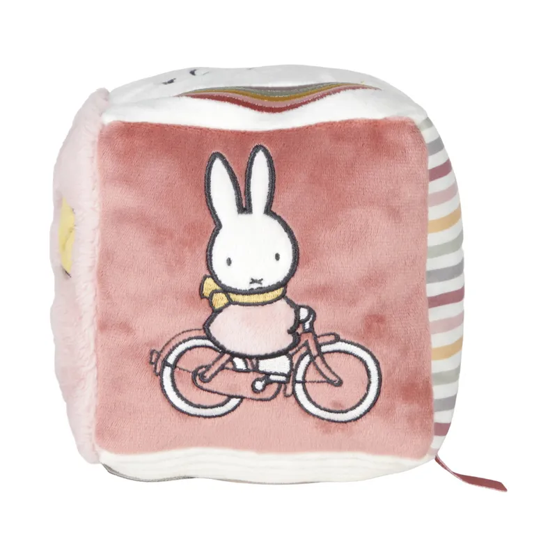 Miffy Fluffy Aktivitätenwürfel - Pink
