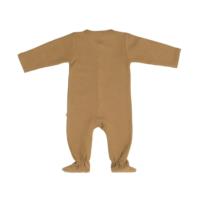 Baby's Only Pure Strampelanzug mit Füßchen Caramel Gr. 62