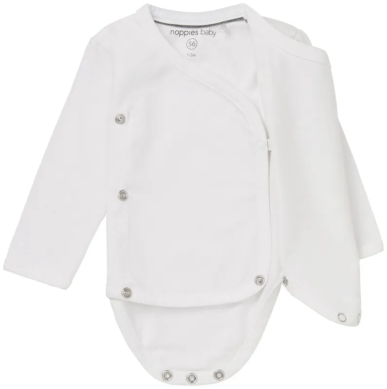 Noppies Babybody Ziara Weiß Gr. 62