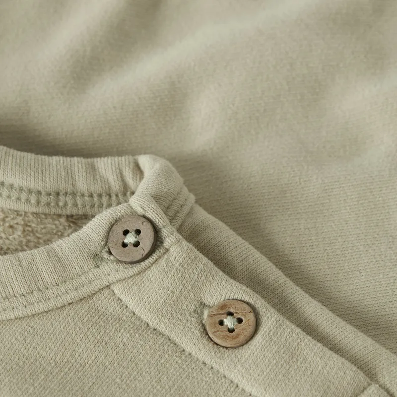 Lil'Atelier Sweatshirt - Größe 68 - Moss Gray
