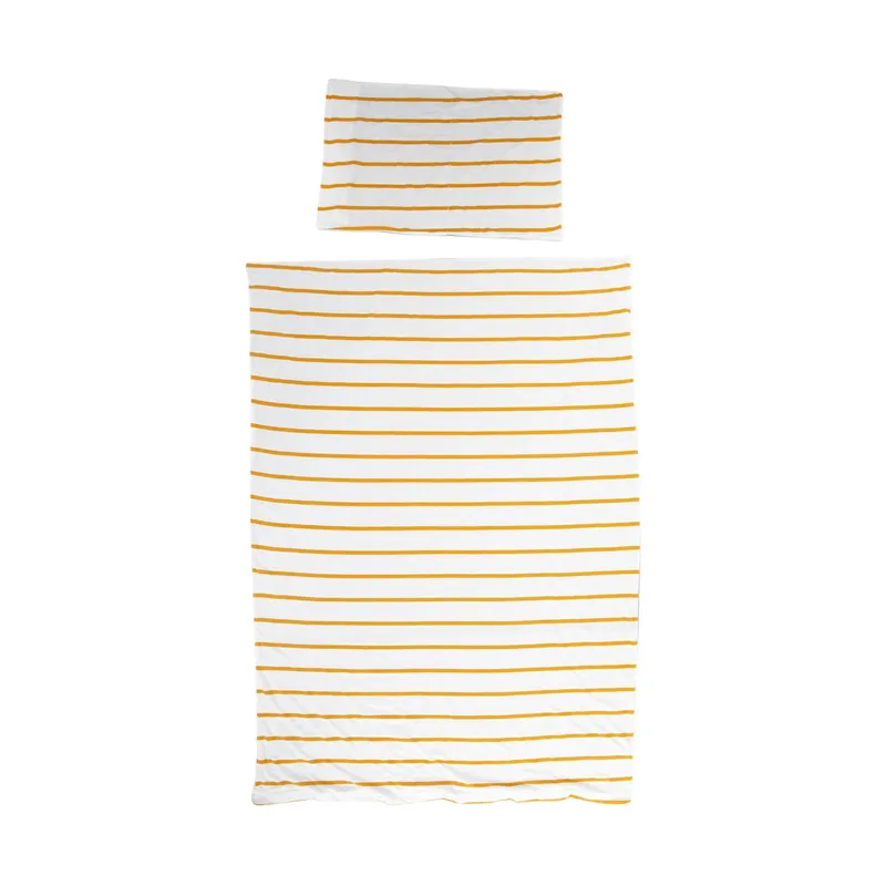Childhome Bettbezug Ochre Stripes 100 x 140 cm