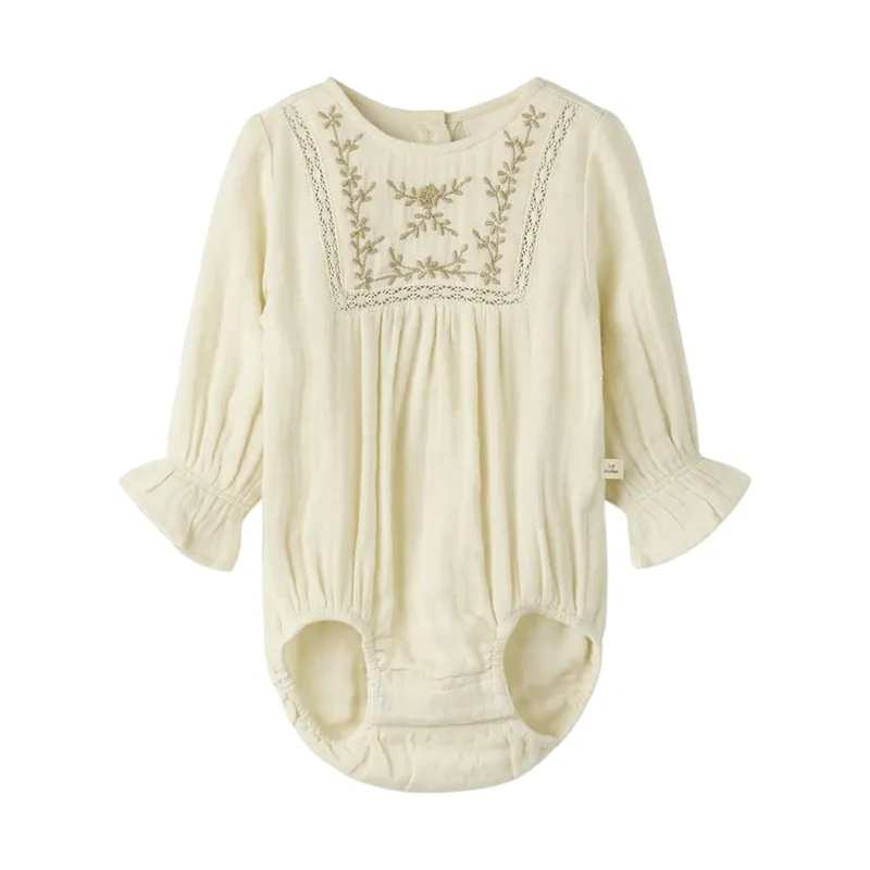 Lil Atelier Shirt - Gr. 74 - Turtledove