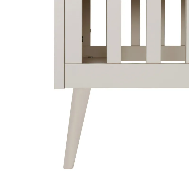 Europe Baby Sterre Babyzimmer Oatmeal / Oatmeal | Bett 70 x 140 cm + Kommode