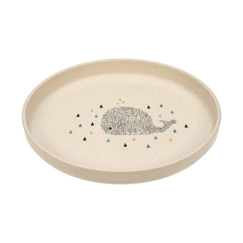 Plate PP/Cellulose Little Water Whale