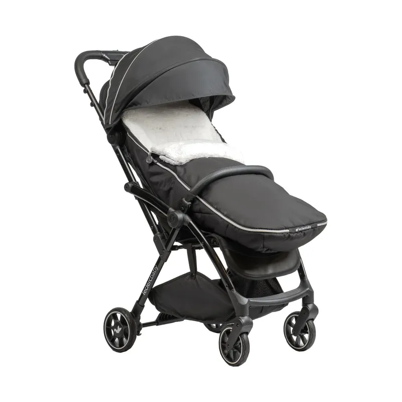 Leclerc Baby Teddy Fußsack – Piano Black