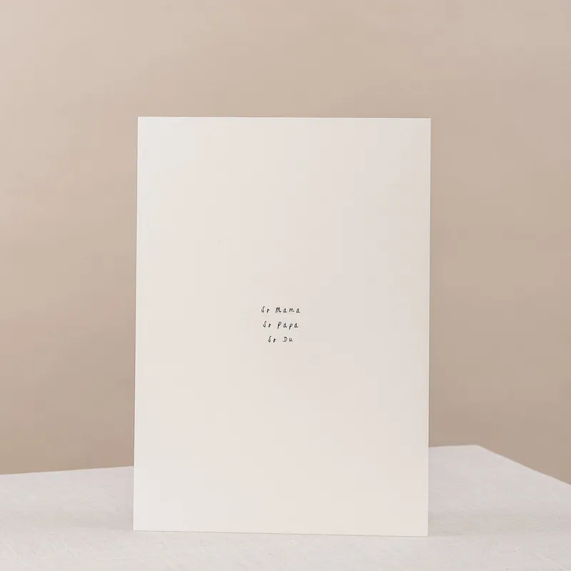 Ikpakjein Poster A4 - So Mama, So Papa, So Du