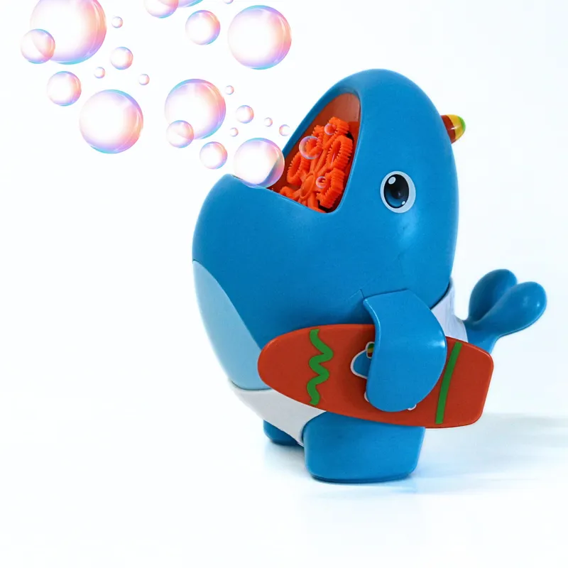Bo Jungle Shark Blasenblasmaschine – Blau