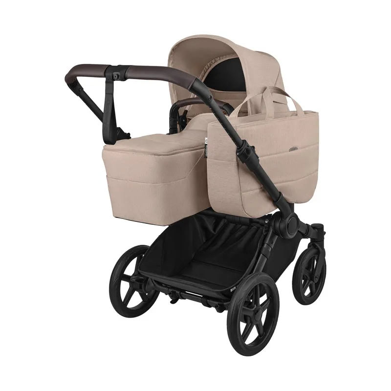 Bugaboo Donkey 6 Twin Kinderwagen - Renew - Black/Desert Taupe