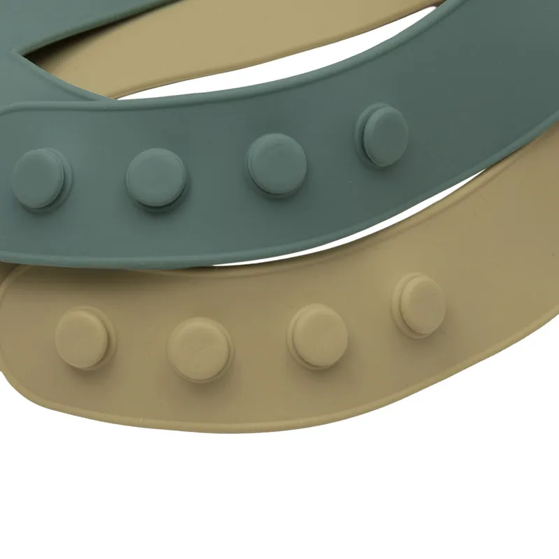 Jollein Silikon Lätzchen - 2 Stück - Jade Shades