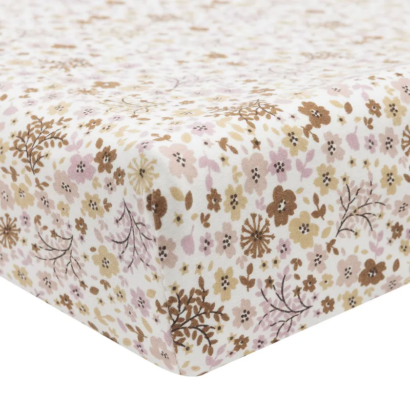 Jollein Wickelunterlagenbezug - Jersey - 50 x 70 cm - Flower Fairies