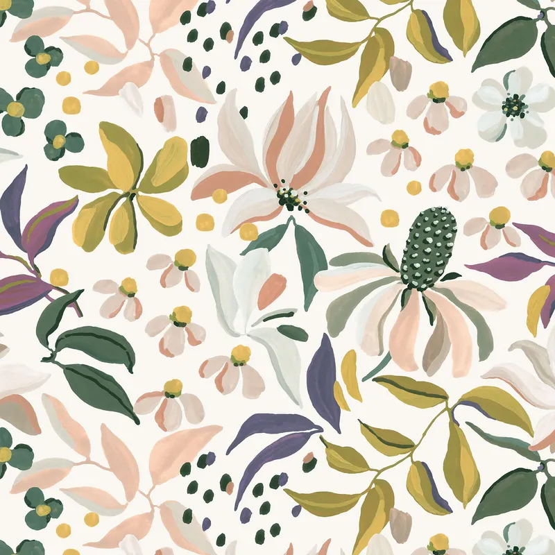 Creative Lab Amsterdam Flowers Vliestapete - 292,2 x 280 cm