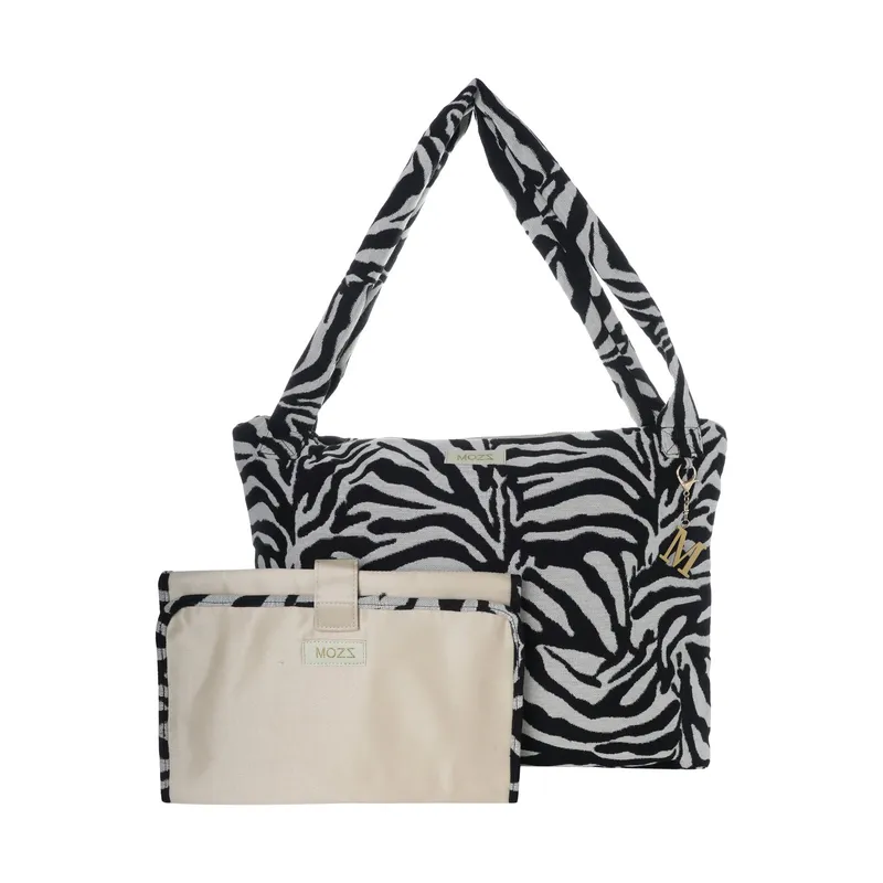 Mozz Bags Wickeltasche - Zebra