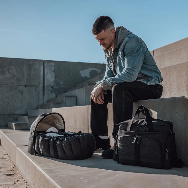Sebra 3-in-1 Babynestchen + Kapuze 