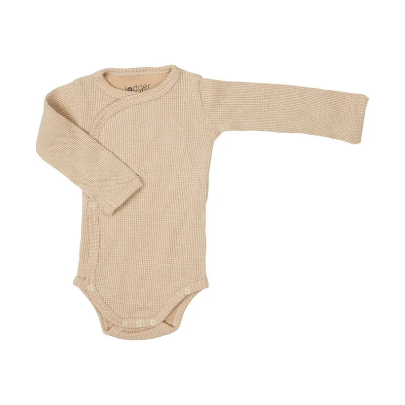 Lodger Ciumbelle Wickelbody Langarm Ivory Gr. 74