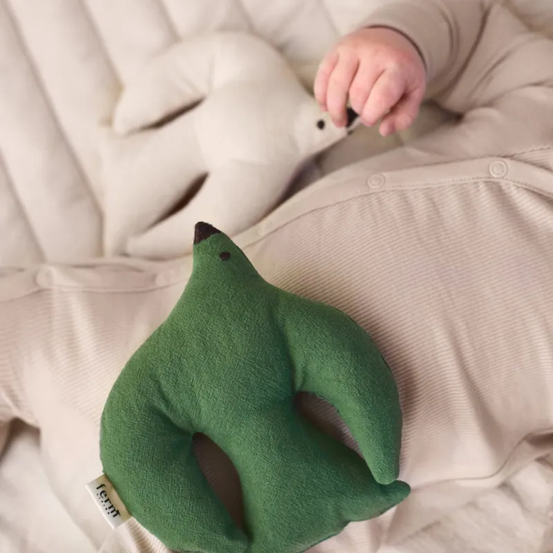 Ferm Living Swif Bird Plüschtier - Artichoke Green