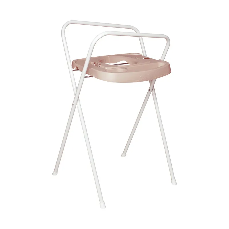 Bebe-Jou Click Badewannenständer - Metall - Pale Pink - 98 cm