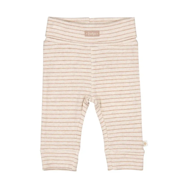 Feetje The Magic is in You Rippenhose - Streifen - Gr. 56 - Taupe Melange