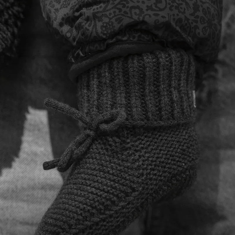 Lodger Hausschuhe - Merino Wool - Pigeon - 6-12 Monate
