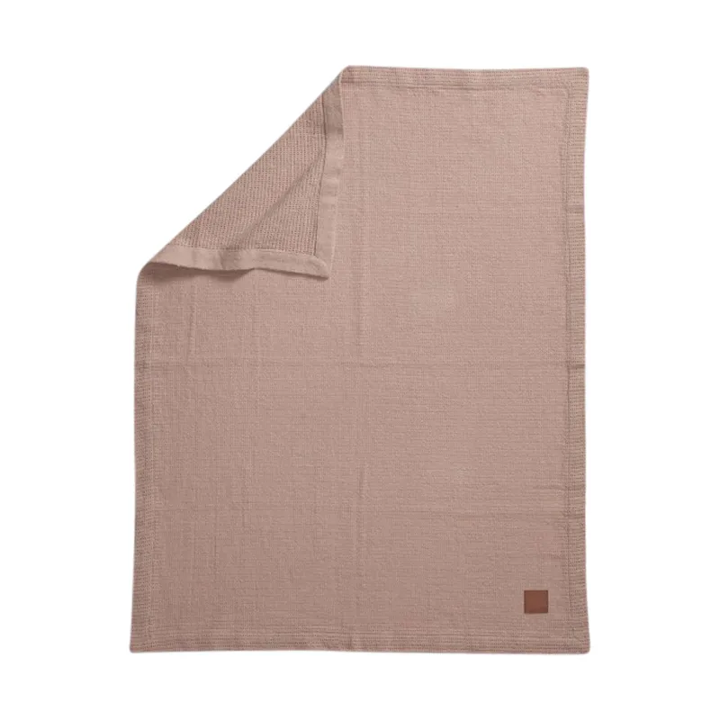 Elodie Details Cellular Gestrickte Decke Powder Pink