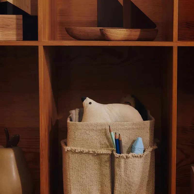 Ferm Living Aufbewahrungskorb - Hokan - 18 x 18 - Natural