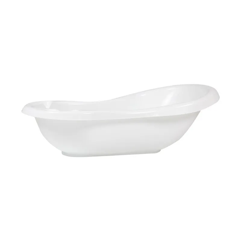 Basicline Basic Badewanne Weiß + Badewanneständer