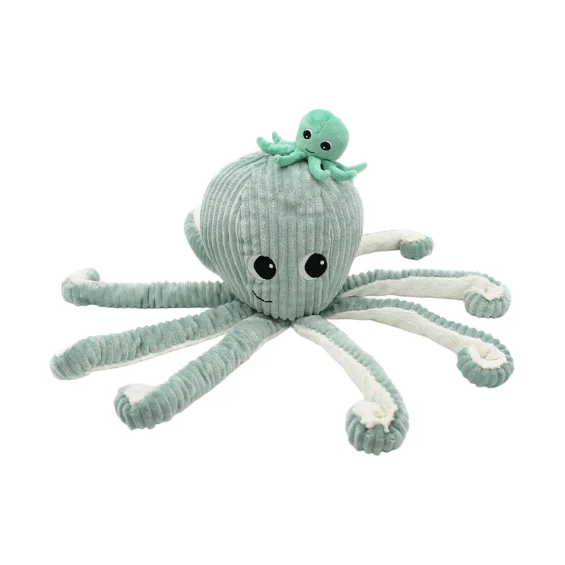 Les Ptipotos Filou The Octopus Kuscheltier - Mint