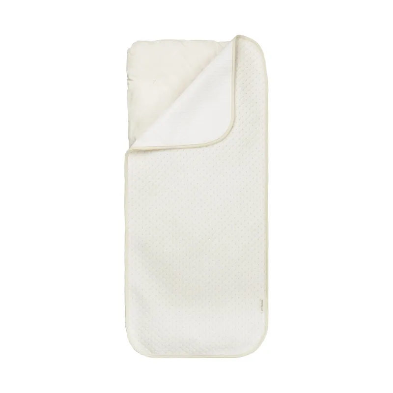 Moonboon Wasserdichter Matratzenschoner für Wiegen – 40 x 80 cm – Natur