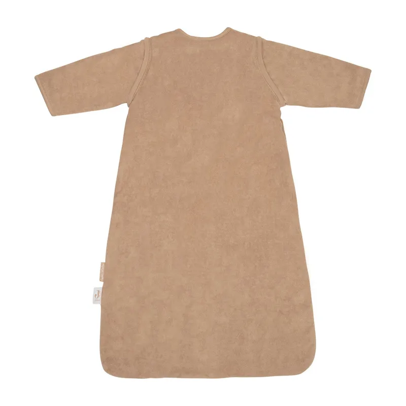 Jollein Baby Schlafsack mit abnehmbaren Ärmeln Sleepy Miffy Terry - Biscuit - 110 cm