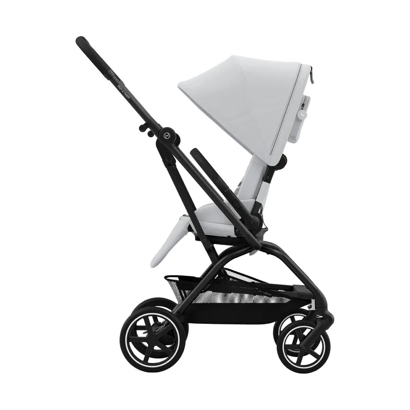 Cybex Eezy S Twist+ 2 Buggy - Black - Fog Grey / Light Grey