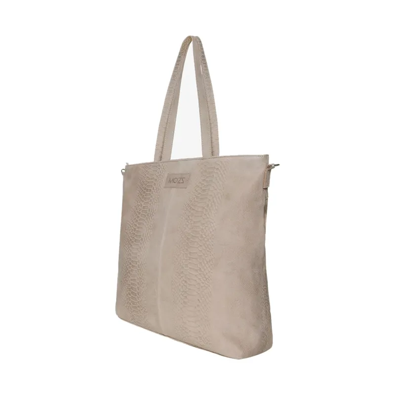 Mozz Bags Momsbag Snake Wickeltasche Sand