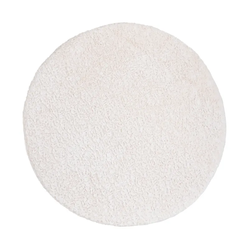 Baby's Only Laufstallteppich - Snow - Wollweiß - Ø90 cm