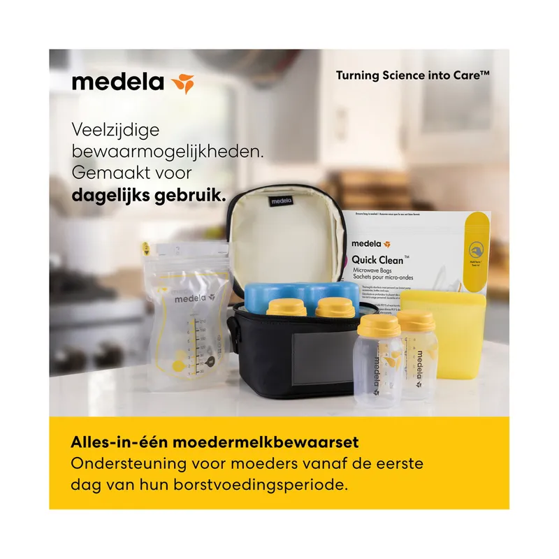 Medela Muttermilchaufbewahrungsset- Alles-in-einem