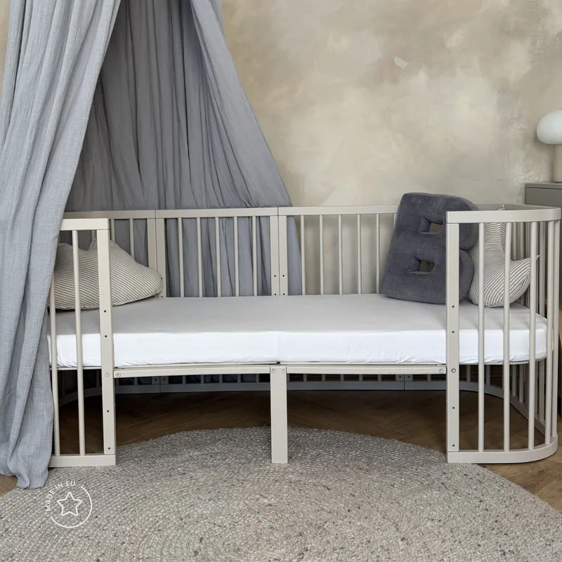 Waldin Matratze mit Kokosnusseinlage für das W2 Kombibett 7-in-1 – Juniorbett