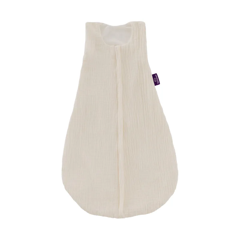 Träumeland Liebmich Sommerschlafsack - 80 cm - Musselin - Beige
