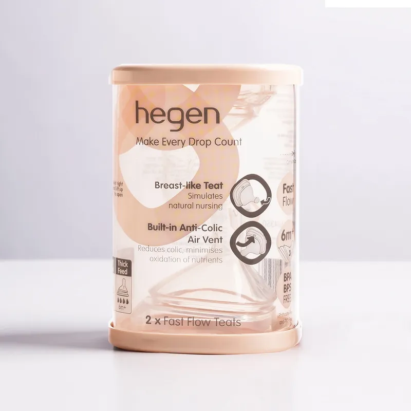 Hegen Teat Fast Flow (2-pack)